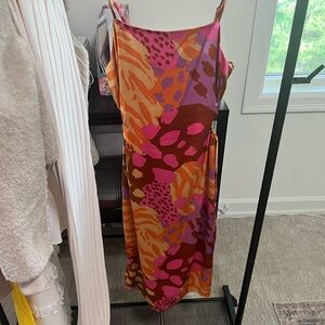 Christian Lacroix Colorful Floral Dress